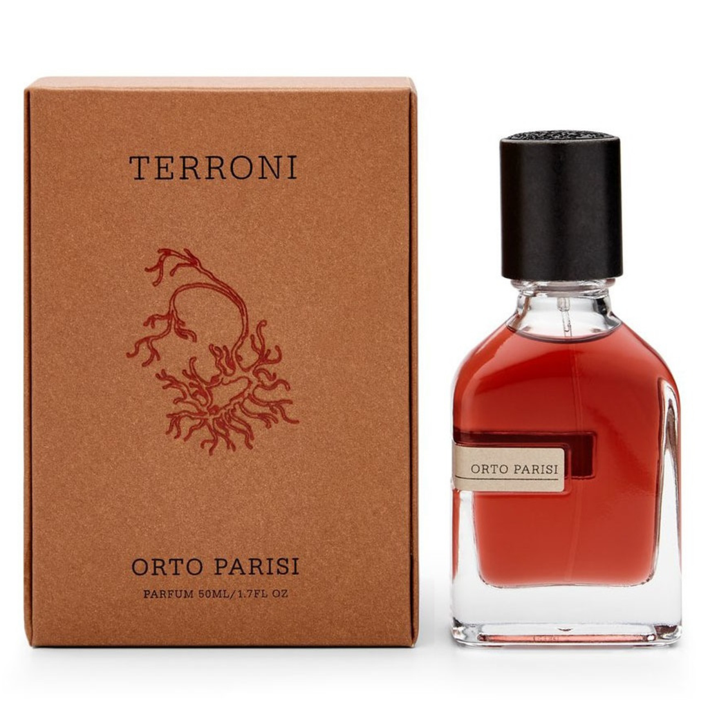 Orto Parisi Terroni Parfum 50mL bottle and box