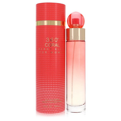 Perry Ellis 360 Coral Eau de Parfum Gift Set 100mL + 7.5mL + 90mL Shower Gel additional product image 2