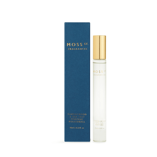 Perfume Rollerball - Moss St Ceramics - MOSS ST Sandalwood & Sea Salt Perfume Rollerball 10ml - The Gift Company