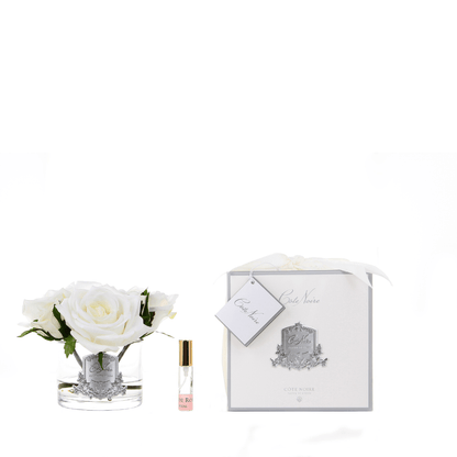 Perfumed Five Roses - Cote Noire - Cote Noire Natural Touch Five Roses - Ivory White - The Gift Company