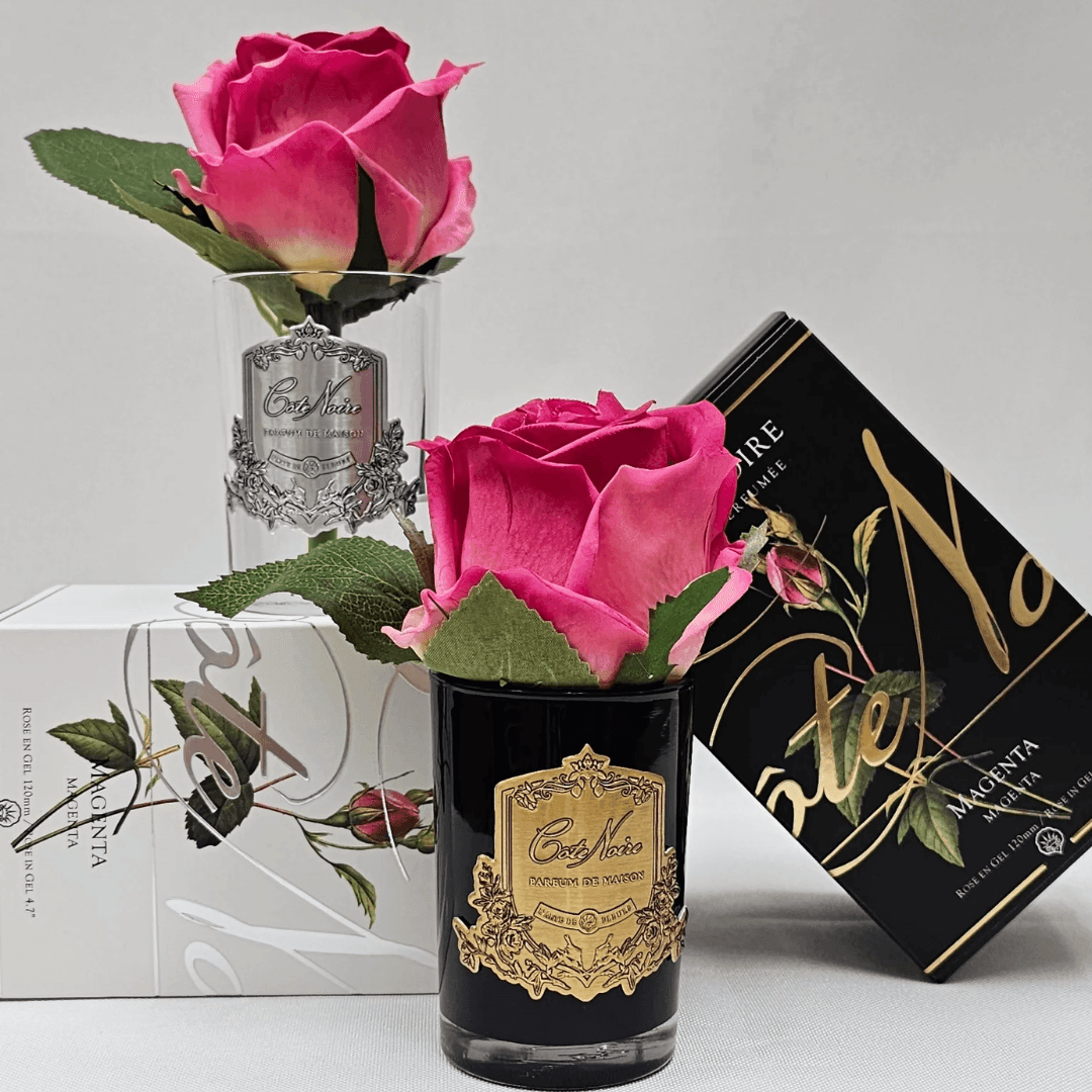 Perfumed Rosebud - Cote Noire - Cote Noire Natural Touch Rosebud - Magenta Pink - The Gift Company