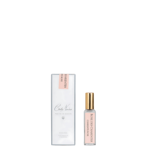 Perfumed Spray - Côte Noire - Côte Noire - Charente Rose Room Spray 15ml - The Gift Company