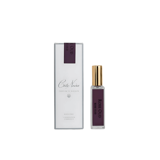 Perfumed Spray - Côte Noire - Côte Noire Room Spray - Rose Oud 15mL - The Gift Company