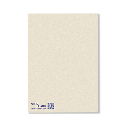 Personalised Gift Card - CARDBOARD - CARDBOARD Greeting Card I Love You. - The Gift Company