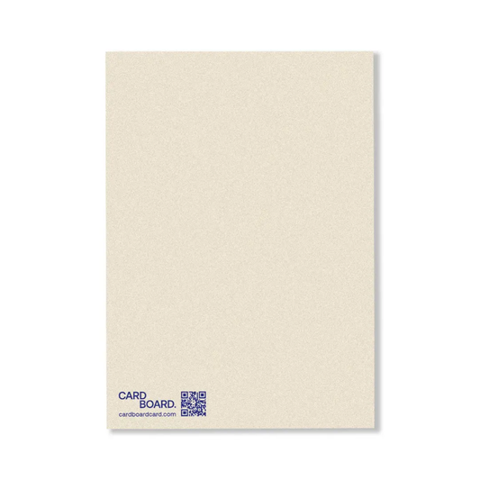 Personalised Gift Card - CARDBOARD - CARDBOARD Greeting Card I Love You. - The Gift Company