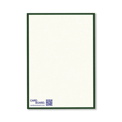 Personalised Gift Card - CARDBOARD - CARDBOARD Greeting Card With Love. - The Gift Company
