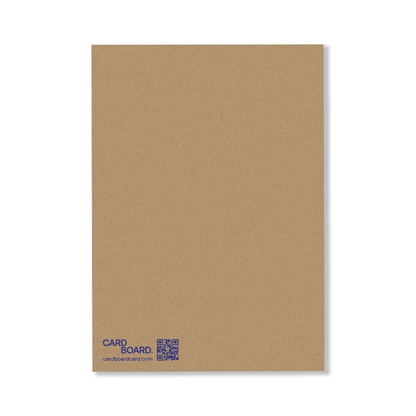 Personalised Gift Card - CARDBOARD - CARDBOARD Greeting Card XOXO. - The Gift Company