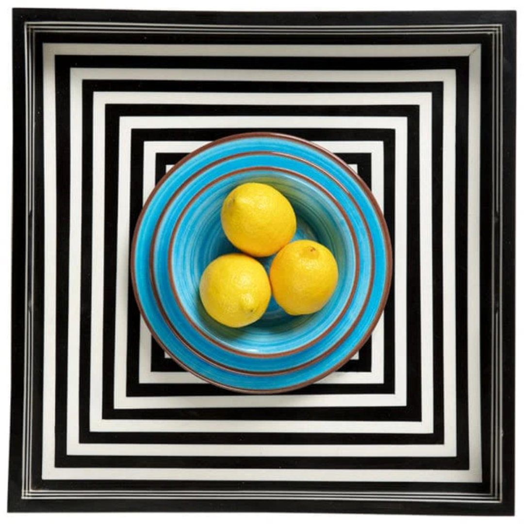 Plates - Mario Luca Giusti - Mario Luca Giusti Saint Tropez Turquoise Bowls Set of 6 - The Gift Company