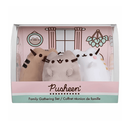 Plush Collector Set - Pusheen - Pusheen Family Gathering Plush Collector Set - The Gift Company