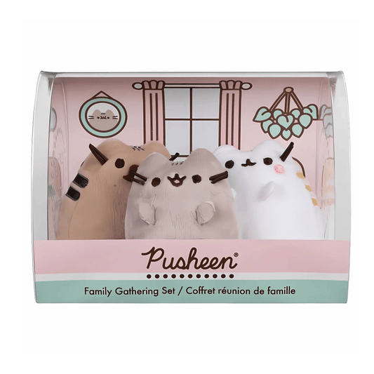 Plush Collector Set - Pusheen - Pusheen Family Gathering Plush Collector Set - The Gift Company