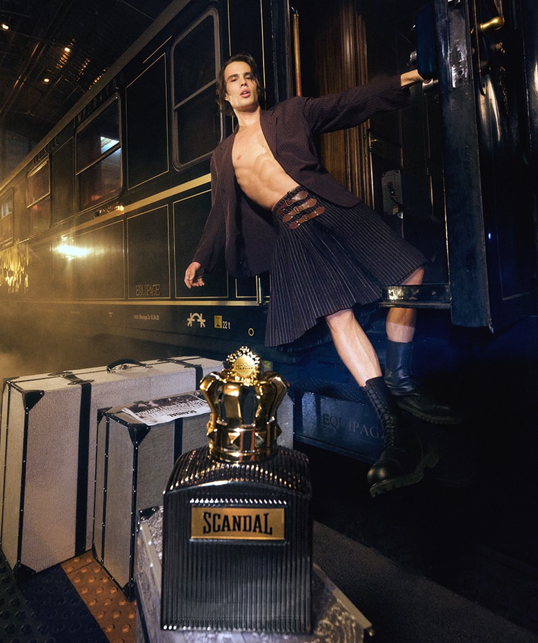 Jean Paul Gaultier Scandal Pour Homme Intense campaign image