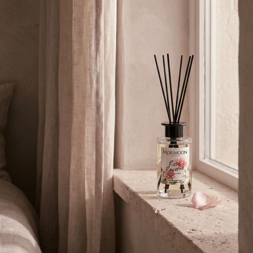 Morimoon Rose Reverie Reed Diffuser 200mL - The Gift Company