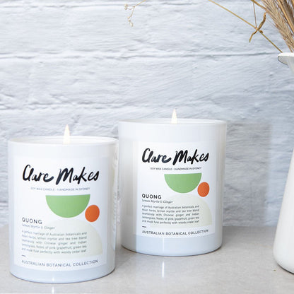 Clare Makes Quong Lemon Myrtle & Ginger Reed Diffuser 200mL – Clare Makes product and lifestyle image 8