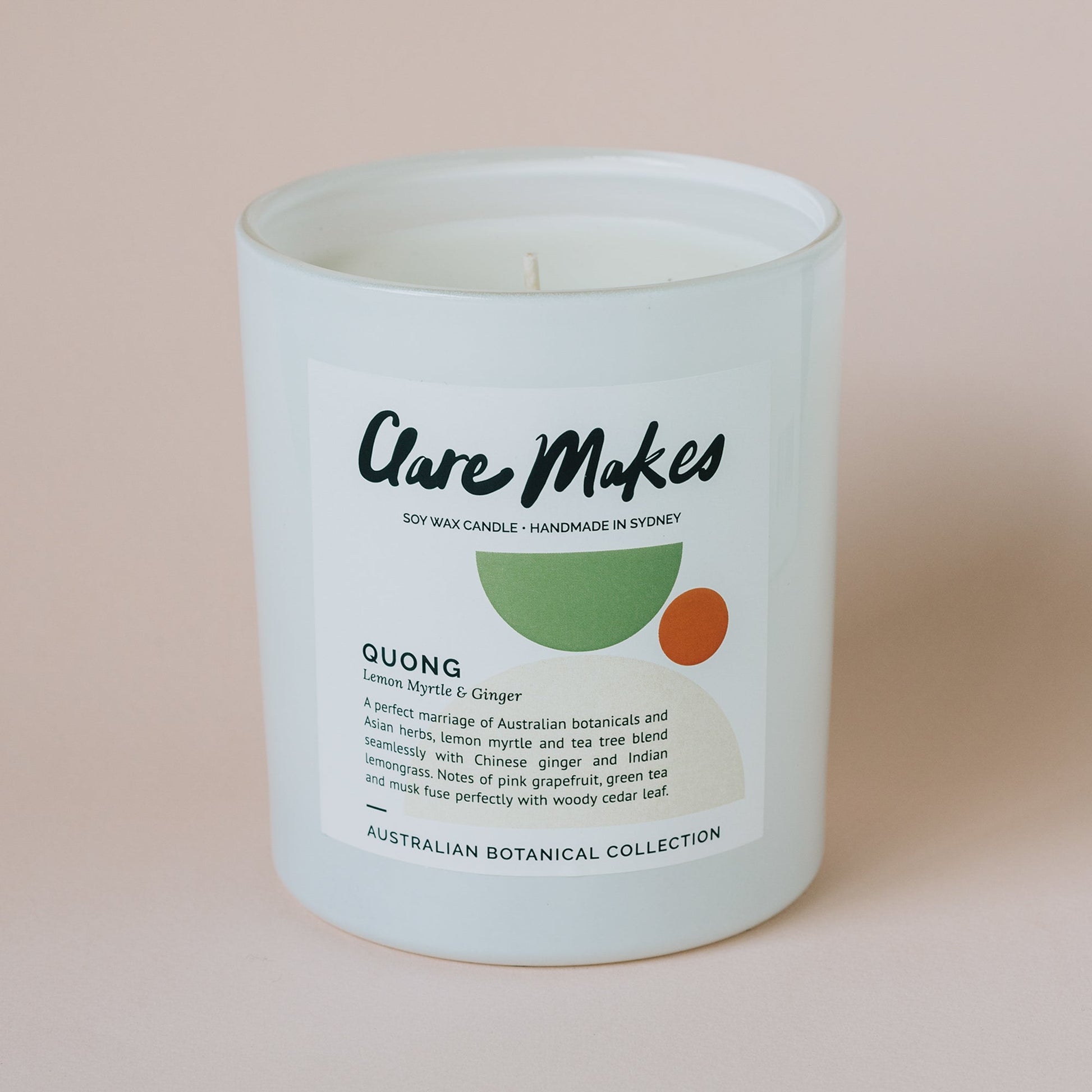 Clare Makes Quong Lemon Myrtle & Ginger Reed Diffuser 200mL – Clare Makes product and lifestyle image 4