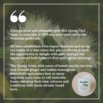 Clare Makes Quong Lemon Myrtle & Ginger Reed Diffuser 200mL – Clare Makes product and lifestyle image 5