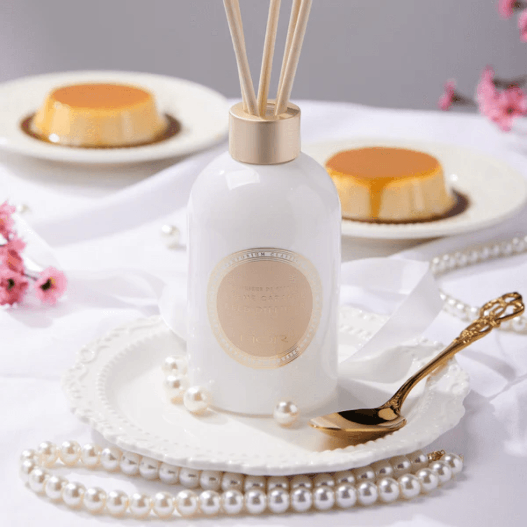 Reed Diffuser - Mor Boutique - MOR Emporium Classics Blanc Crème Caramel Reed Diffuser 200mL - The Gift Company