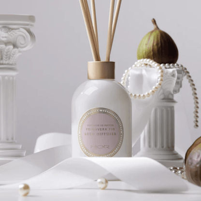 Reed Diffuser - Mor Boutique - MOR Emporium Classics Blanc Primavera Fig Reed Diffuser - The Gift Company