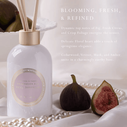 Reed Diffuser - Mor Boutique - MOR Emporium Classics Blanc Primavera Fig Reed Diffuser - The Gift Company