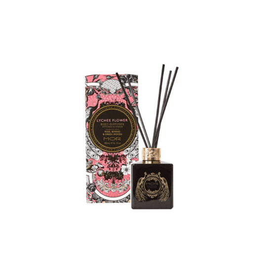 Reed Diffuser - Mor Boutique - MOR Emporium Classics Lychee Flower Reed Diffuser 180mL - The Gift Company