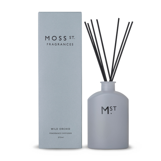 Reed Diffuser - Moss St - MOSS ST Reed Diffuser Wild Orchid 300mL - The Gift Company
