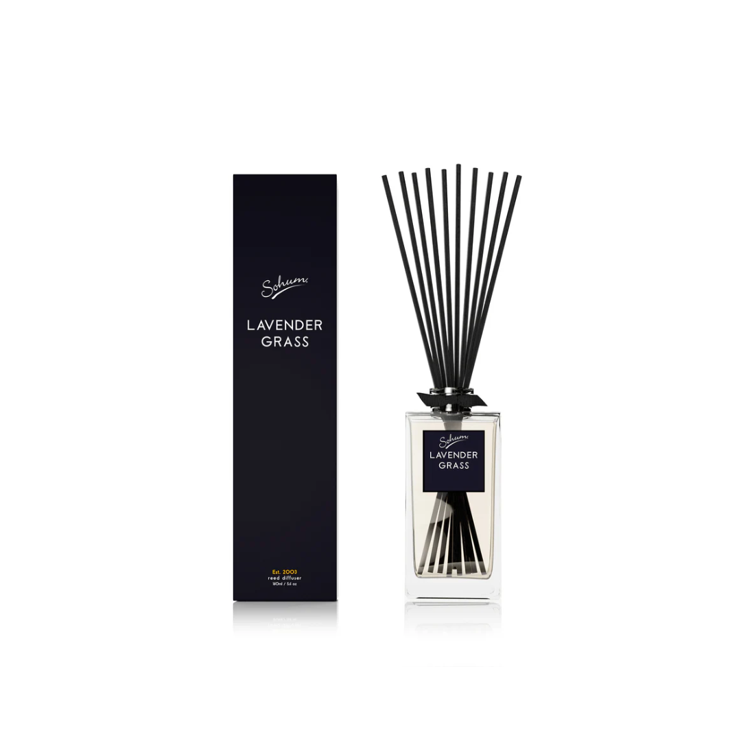 Reed Diffuser - Sohum - Sohum Lavender Grass Signature Diffuser 160ml - The Gift Company