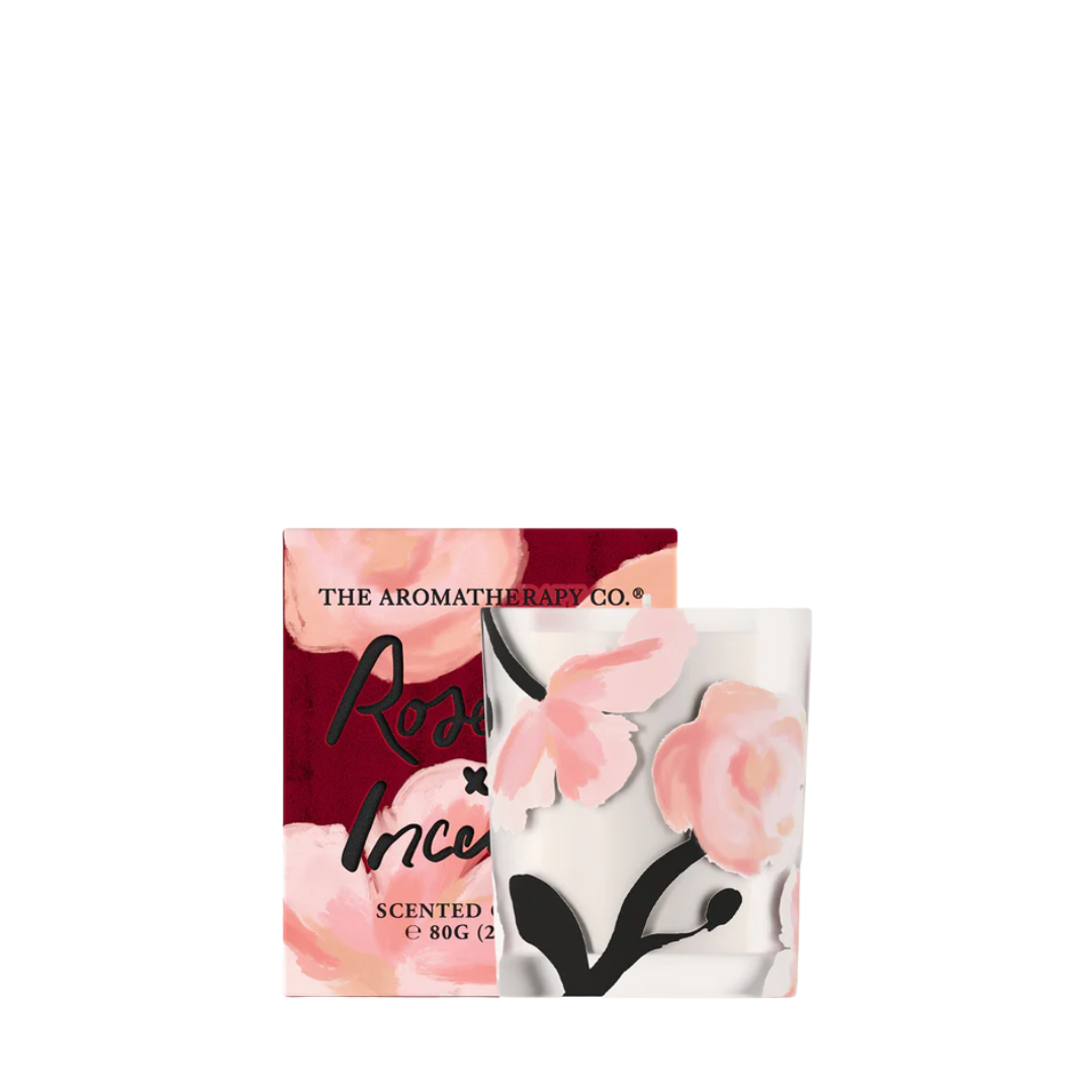 Reed Diffuser - The Aromatherapy Co. - The Aromatherapy Co. Rosebud & Incense Scented Candle 200g - The Gift Company