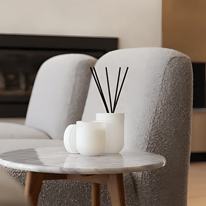 Reed Diffuser - The Aromatherapy Co. - The Aromatherapy Co. Smith & Co. Diffuser Tonka & White Musk 200mL - The Gift Company