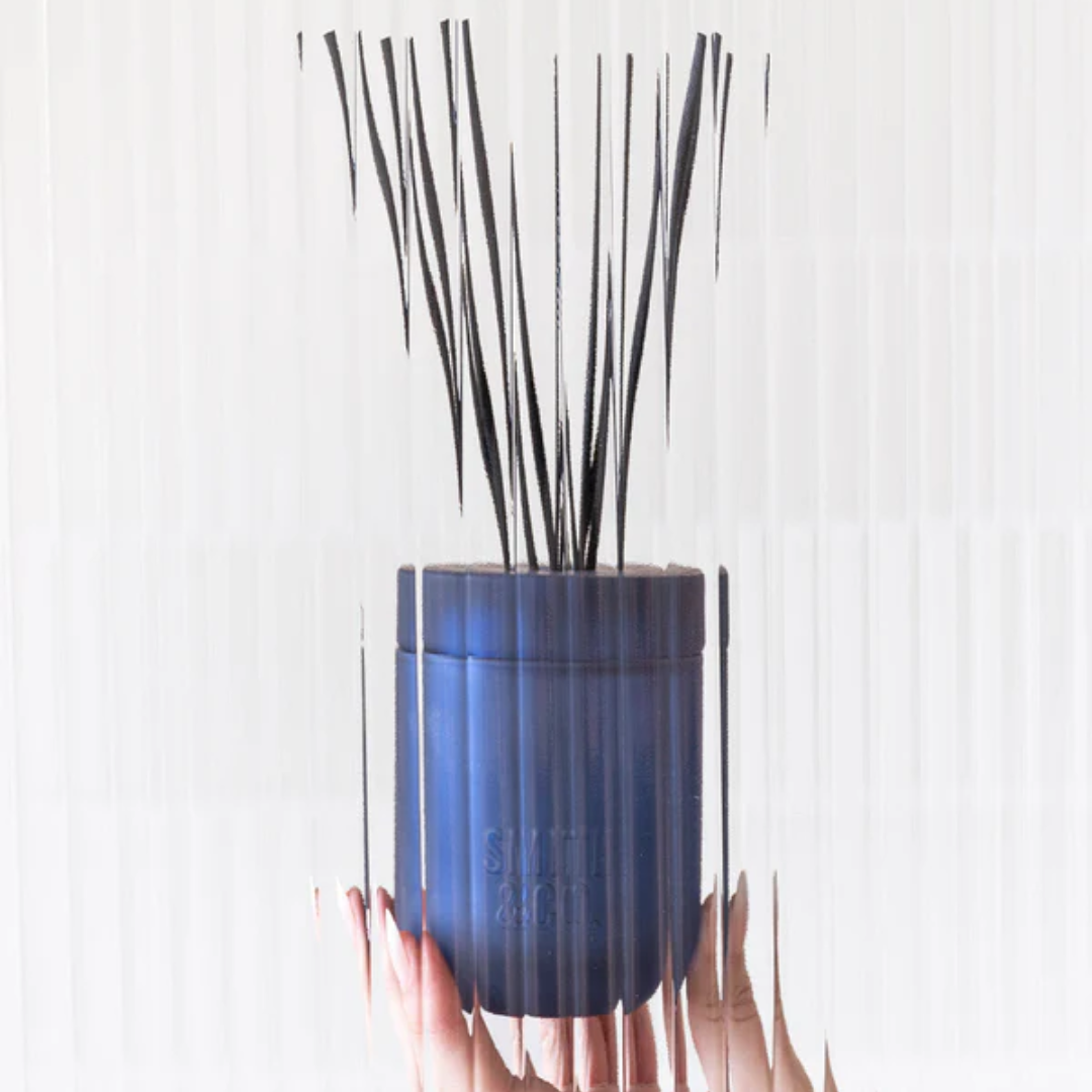 Reed Diffuser - The Aromatherapy Co. - The Aromatherapy Co. Smith & Co. Smoked Suede & Bergamot Diffuser 200mL - The Gift Company