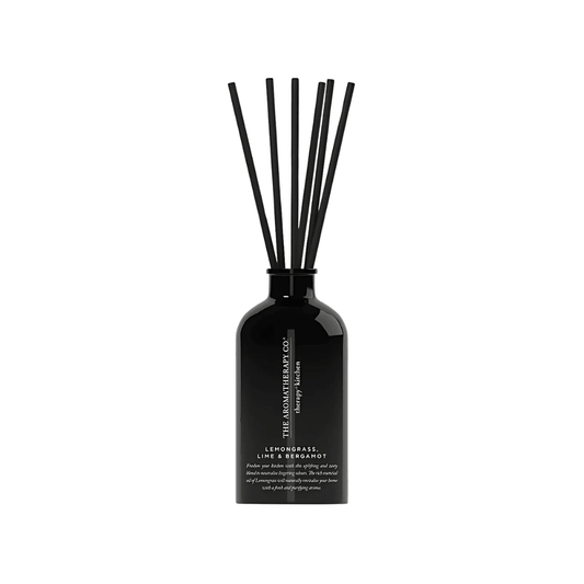 Reed Diffuser - The Aromatherapy Co. - The Aromatherapy Co. Therapy Kitchen Diffuser Lemongrass, Lime & Bergamot 250mL - The Gift Company