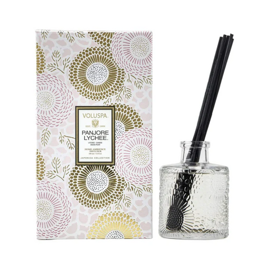 Reed Diffuser - VOLUSPA - VOLUSPA Panjore Lychee Diffuser 100mL - The Gift Company