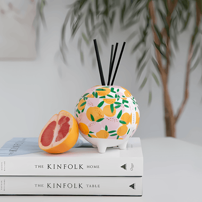 Reed Sticks - Moss St Ceramics - MOSS ST Fragrances Large Black Diffuser Reeds 350ml (Ceramics) - The Gift Company