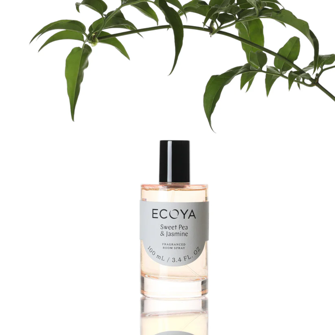 Room Spray - Ecoya - ECOYA Sweet Pea & Jasmine Room Spray 100mL - The Gift Company