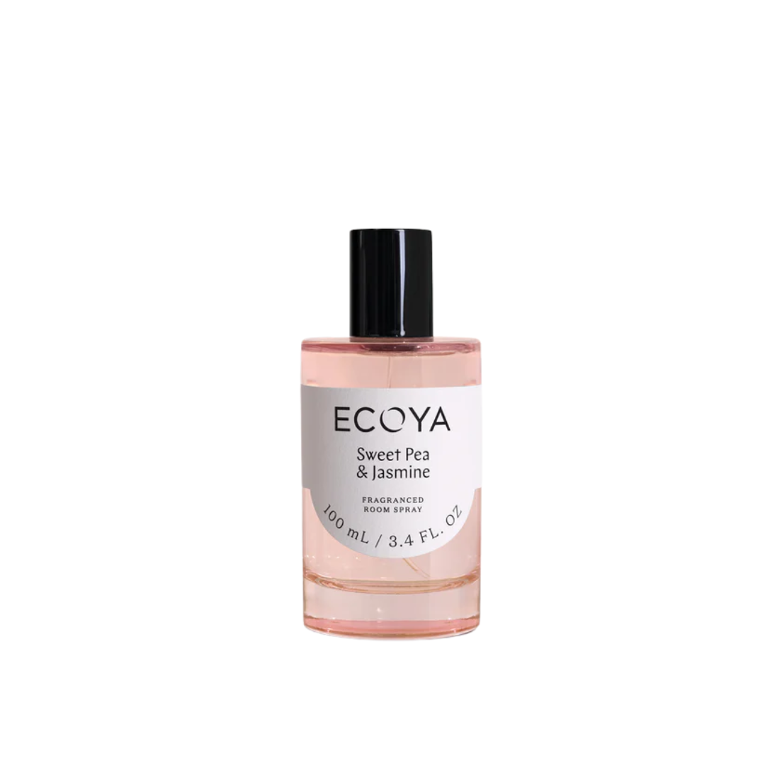 Room Spray - Ecoya - ECOYA Sweet Pea & Jasmine Room Spray 100mL - The Gift Company