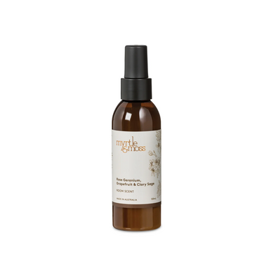Myrtle & Moss Signature Room Scent Rose Geranium, Grapefruit & Clary Sage 200mL