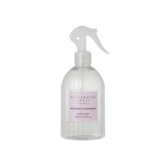 Room Spray - Peppermint Grove - Peppermint Grove Patchouli & Bergamot Room Spray 500mL - The Gift Company