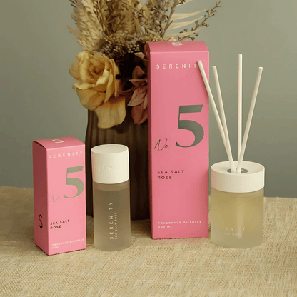 Room Spray - Serenity - Serenity Sea Salt & Rose Room Spray 110mL - The Gift Company