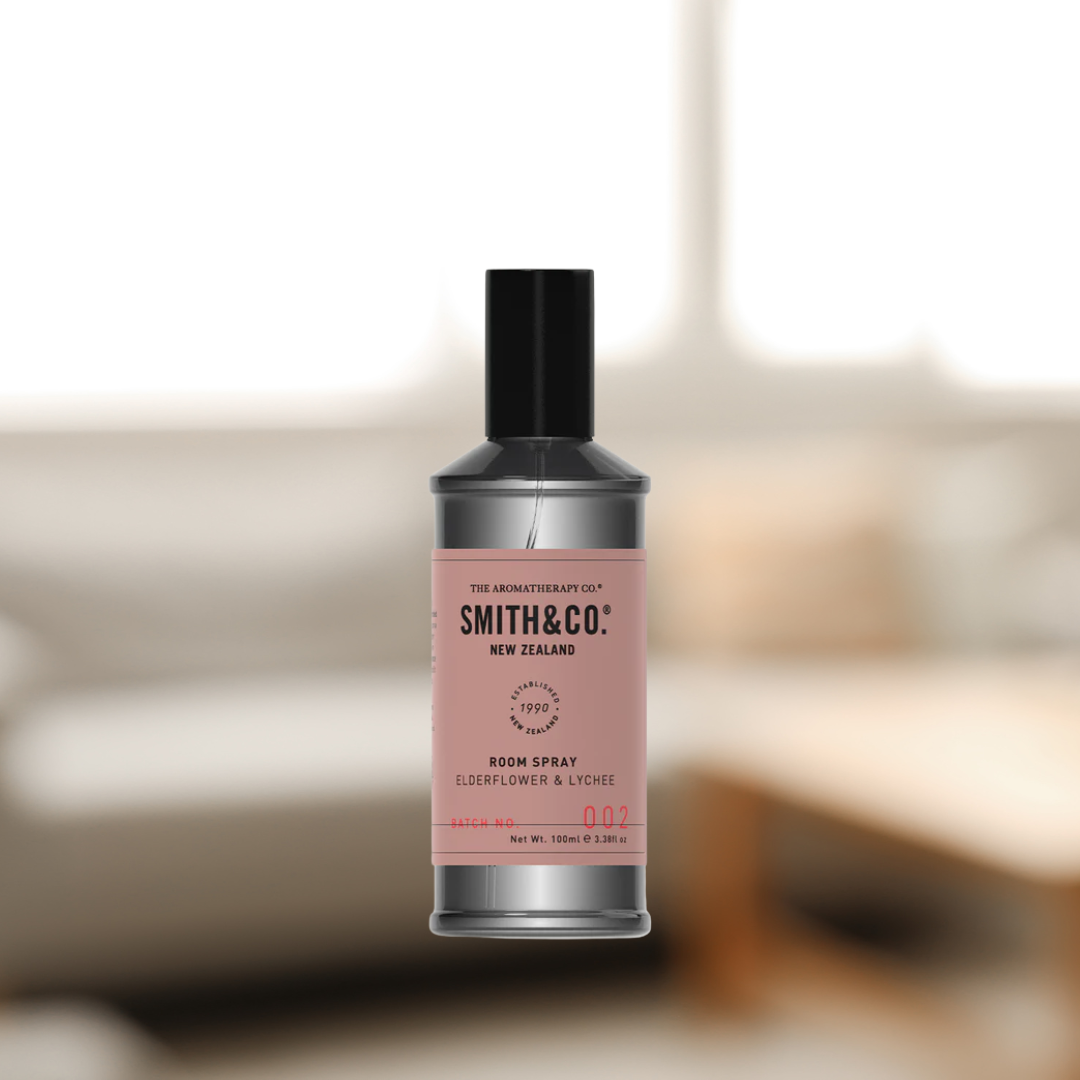 Room Spray - The Aromatherapy Co. - Smith & Co Elderflower & Lychee Room Spray 100ml - The Gift Company