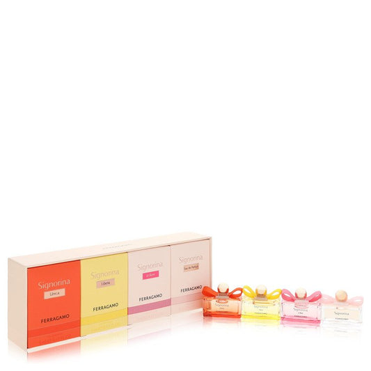 Salvatore Ferragamo Signorina Mini Eau de Parfum Collection 4 x 5mL