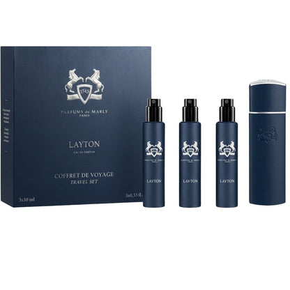 Parfums de Marly Layton Royal Essence Travel Set 3 x 10mL Eau de Parfum sprays