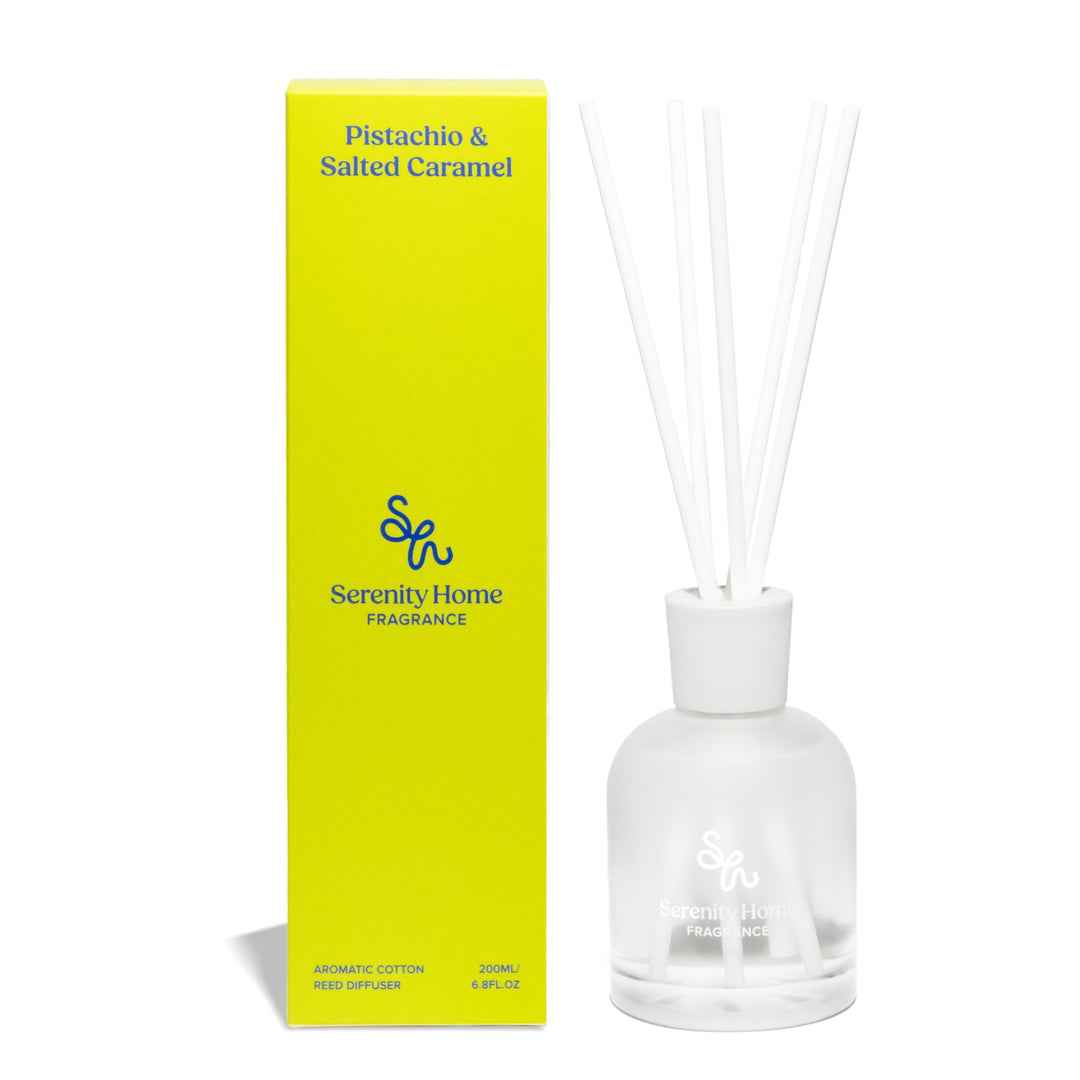 Serenity Home Pistachio & Salted Caramel Reed Diffuser 200mL