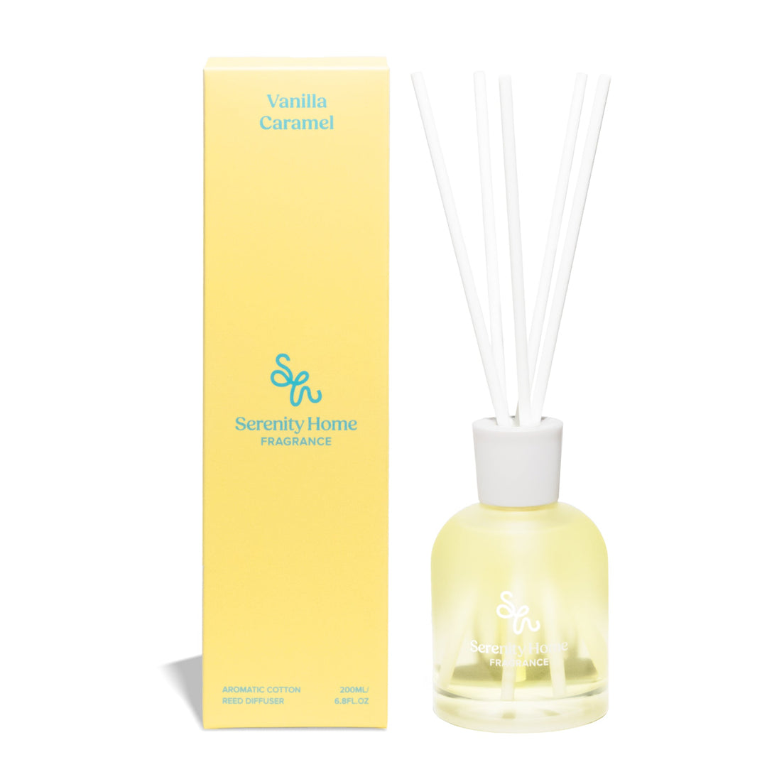 Serenity Home Vanilla Caramel Reed Diffuser 200mL product image