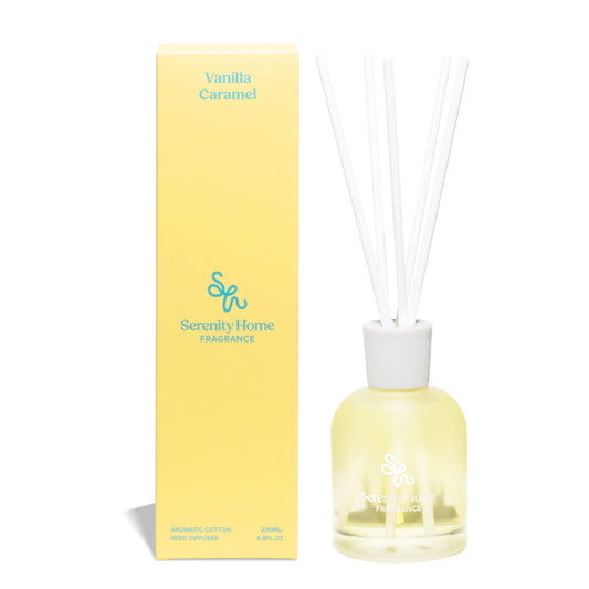 Serenity Home Vanilla Caramel Reed Diffuser 200mL product image