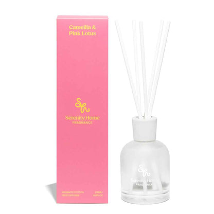 Serenity Home Camillia & Pink Lotus Reed Diffuser 200mL