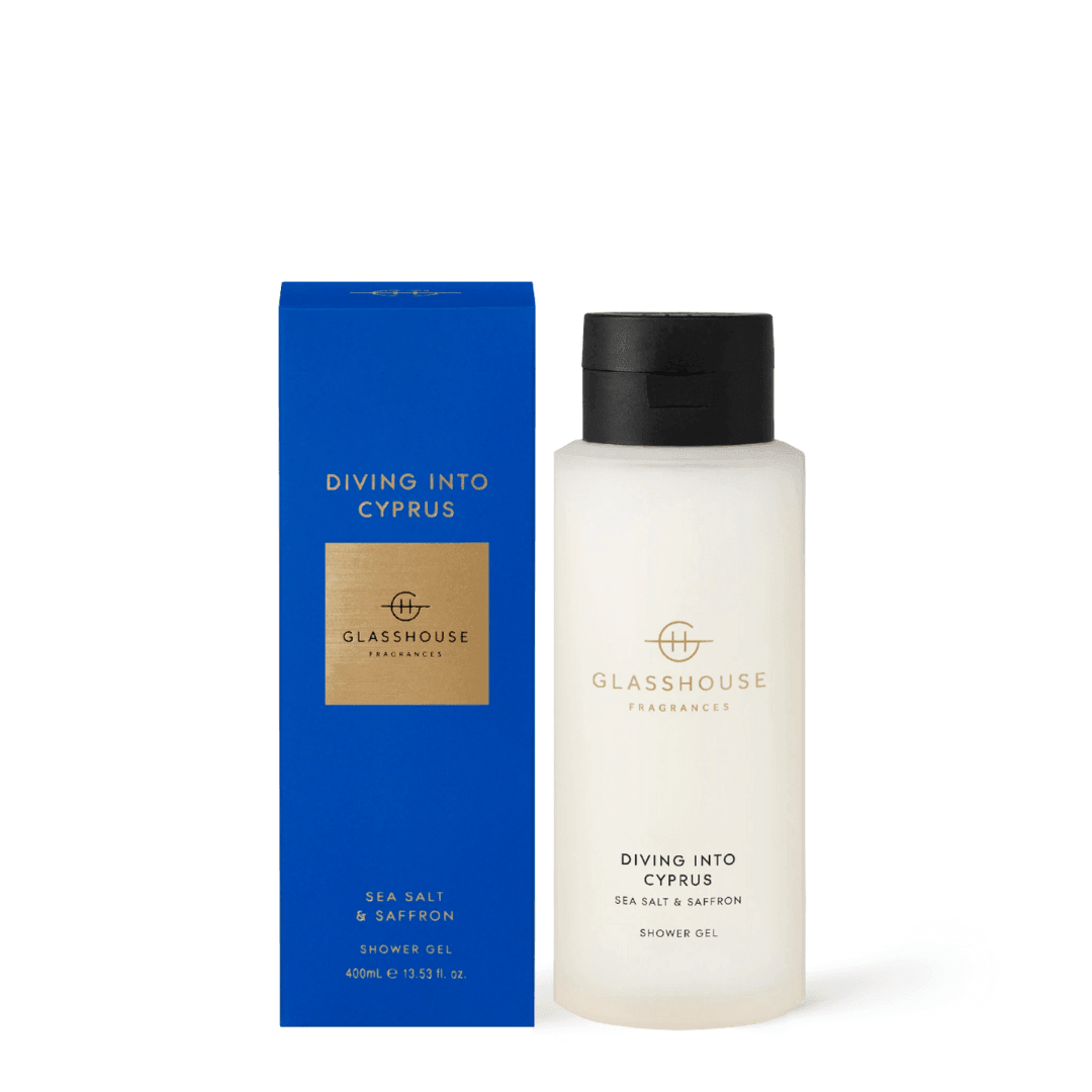 Shower Gel - Glasshouse - Glasshouse Fragrances Shower Gel - Diving into Cyprus - The Gift Company
