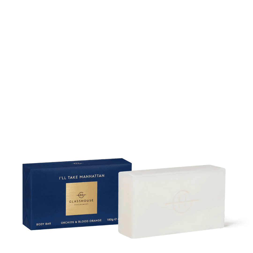 Soap - Glasshouse - Glasshouse Fragrances Body Bar - I'll Take Manhattan - The Gift Company