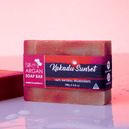 Soap - Silk Oil of Morocco - Argan Soap Bar - Kakadu Sunset - The Gift Company