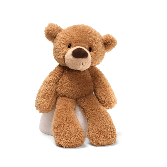 Stuffed Toy - Gund - Gund Fuzzy Teddy Bear: Beige - The Gift Company