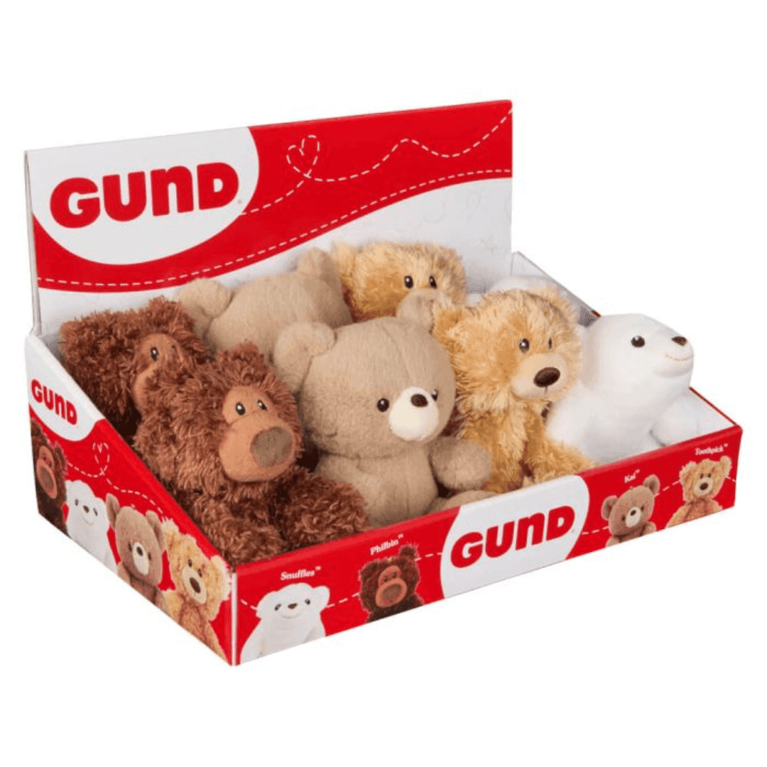 Stuffed Toy - Gund - Gund Mini Kai Bear - The Gift Company