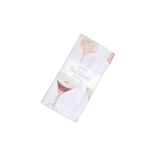 Tea Towel - Zjoosh - Zjoosh Cocktails Tea Towel - The Gift Company