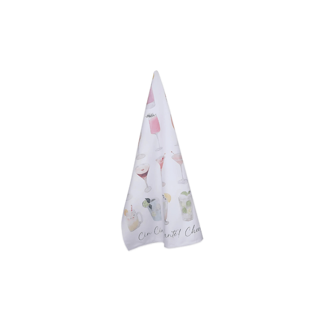 Tea Towel - Zjoosh - Zjoosh Cocktails Tea Towel - The Gift Company